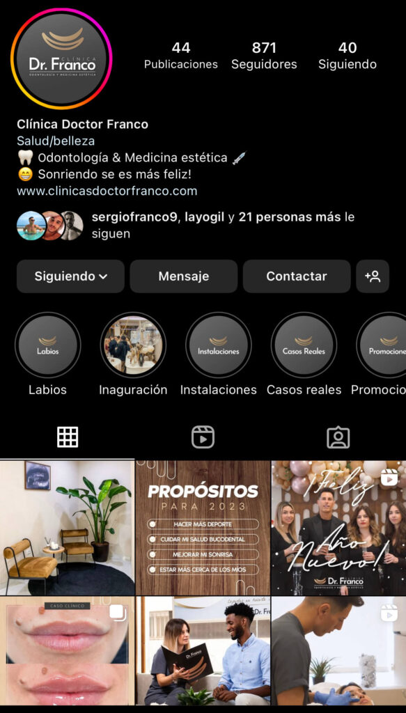 clínicas-doctor-franco-quiénes-somos-instagram